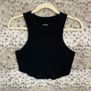 WOMENS WILD FABLE RIBBED CROPPED TOP
